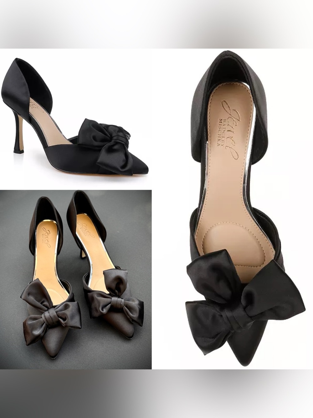 Jewel Badgley Mischka
Women's Sidney Slip On Evening Bow Pumps